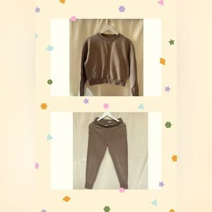 Aritzia Sweater + PANTS S